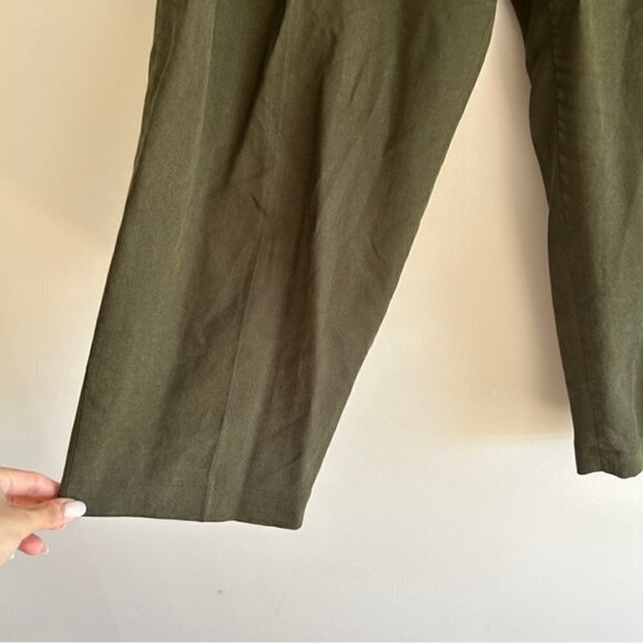 CLUB Monaco Khaki Wide Leg Culotte trousers - Picture 3 of 5